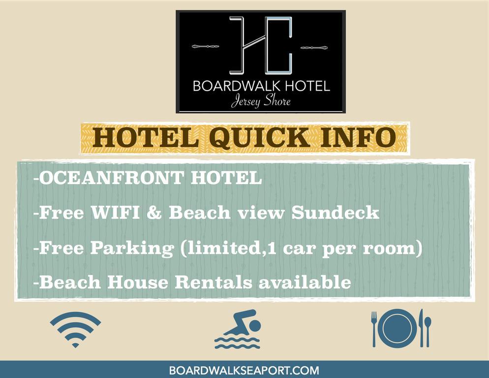 Boardwalk Hotel Charlee & Apartments Beach Hotel Oceanfront Сисайд Хайтс Экстерьер фото